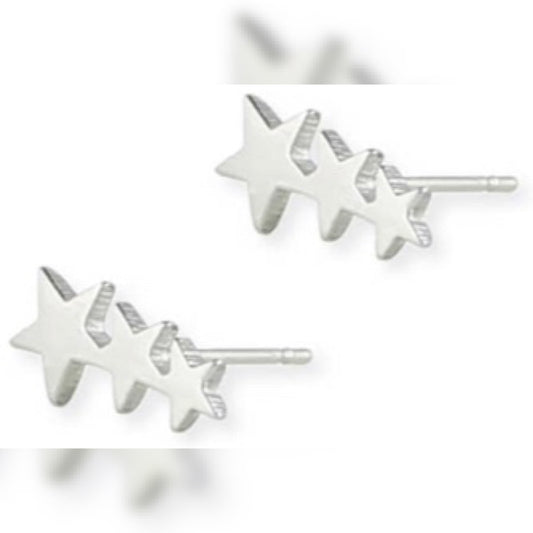 Shooting Star Post Earrings